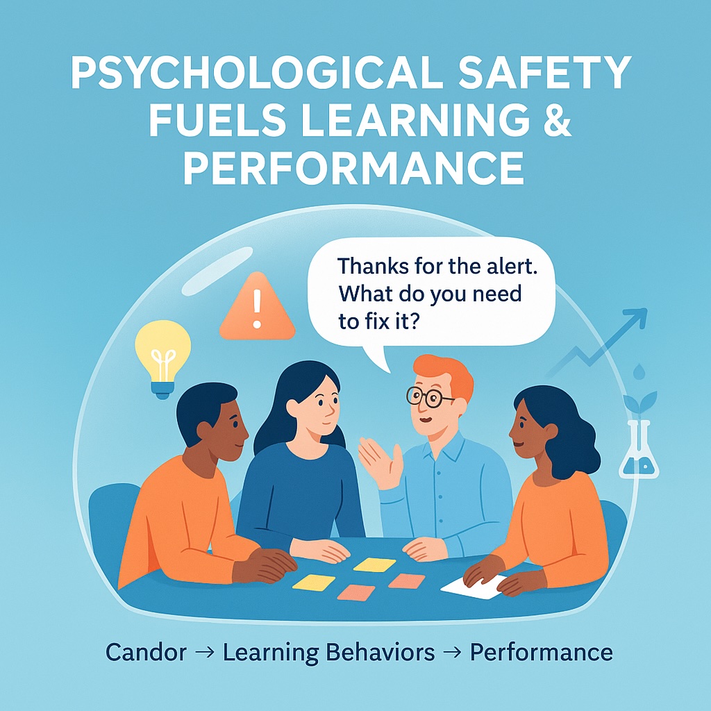 Post #3 Psychological Safety Fuels Learning And Performance